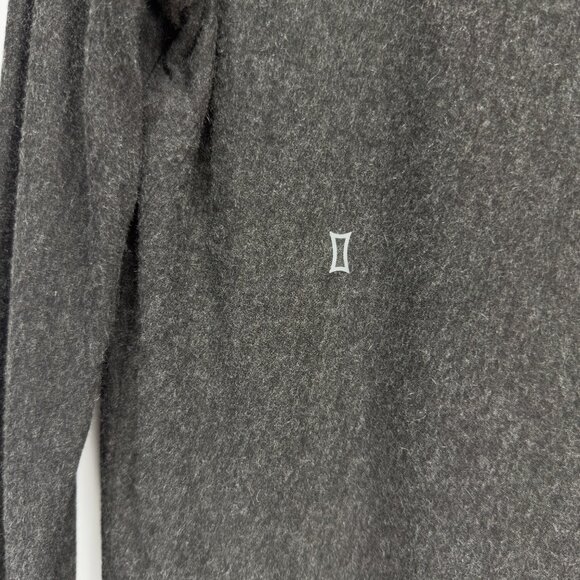 KIT AND‎ ACE Wave Viscose Cashmere Stretch Minimalist Grey Long Sleeve Dress M - Picture 6 of 13